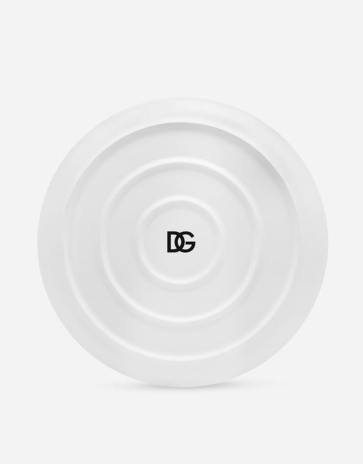 Dolce & Gabbana 자기 피자 접시 멀티 컬러 TC0085TCA48
