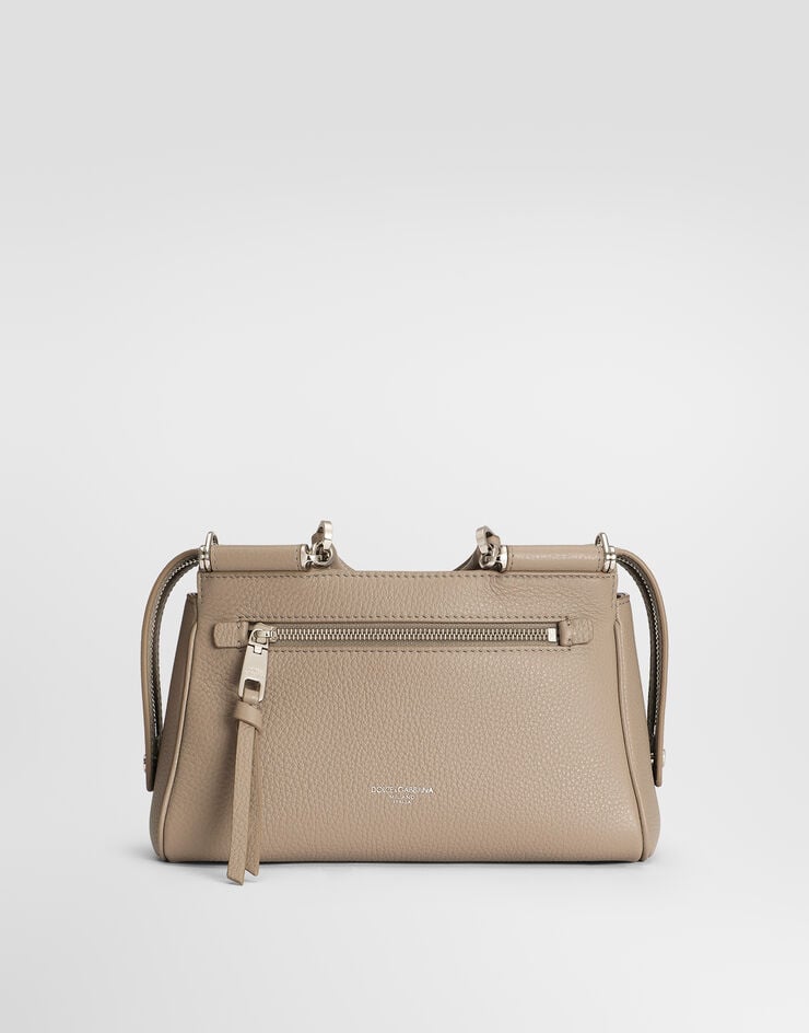 Dolce & Gabbana Vittoria handbag in calfskin Beige BM7939A0370