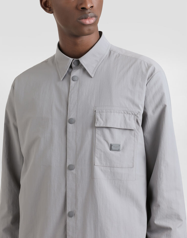 Dolce & Gabbana Technical fabric jacket with tag Grey G9BMGTFUS26