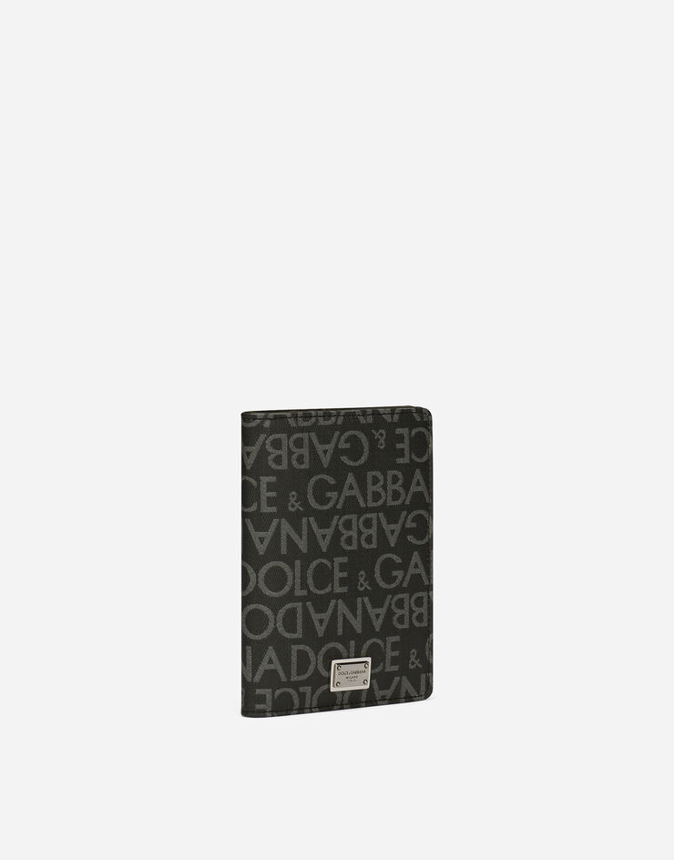 Dolce & Gabbana حافظة جواز السفر من جاكار مطلي متعدد الألوان BP2215AJ705