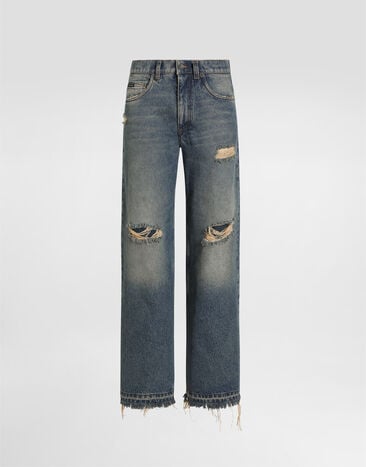 Dolce & Gabbana 5-pocket denim trousers Dolce & Gabbana 5-pocket denim trousers Multicolor FTDQHDG8OY4