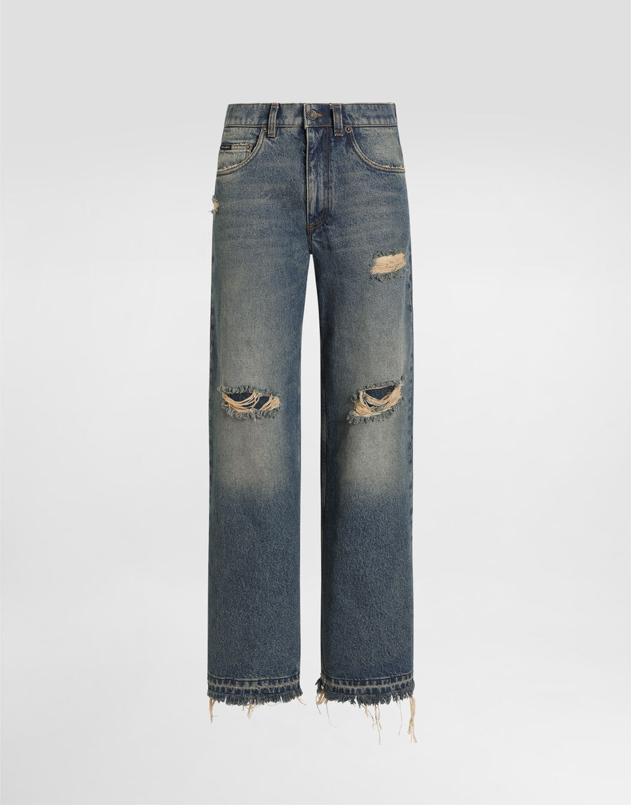 5-pocket denim trousers