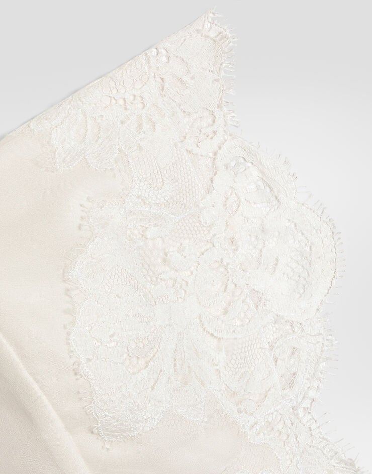 Dolce & Gabbana Haube aus Chiffon Mehrfarbig L0EGK2G7P3Y