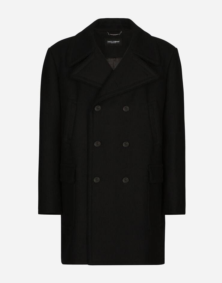 Dolce & Gabbana Wool pea coat Nero G002ETGF177