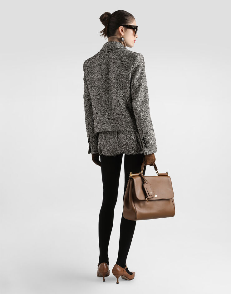 Dolce & Gabbana Rollkragenpullover aus Kaschmir Beige FXW42ZJBW0P