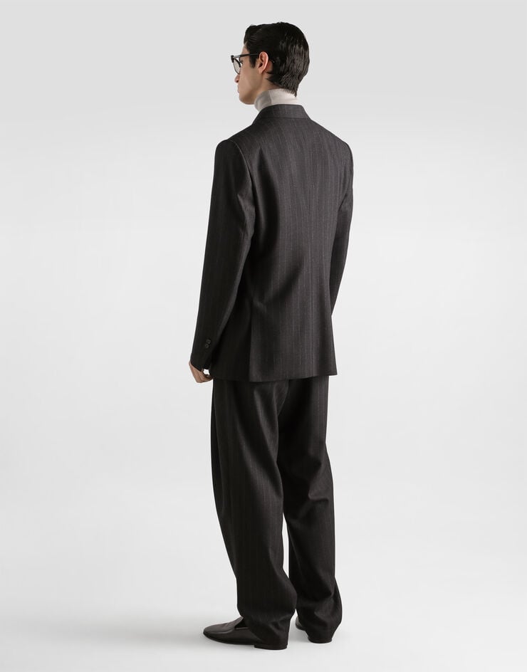 Dolce & Gabbana Palermo double-breasted pinstripe wool jacket  G2VN7TFR23W