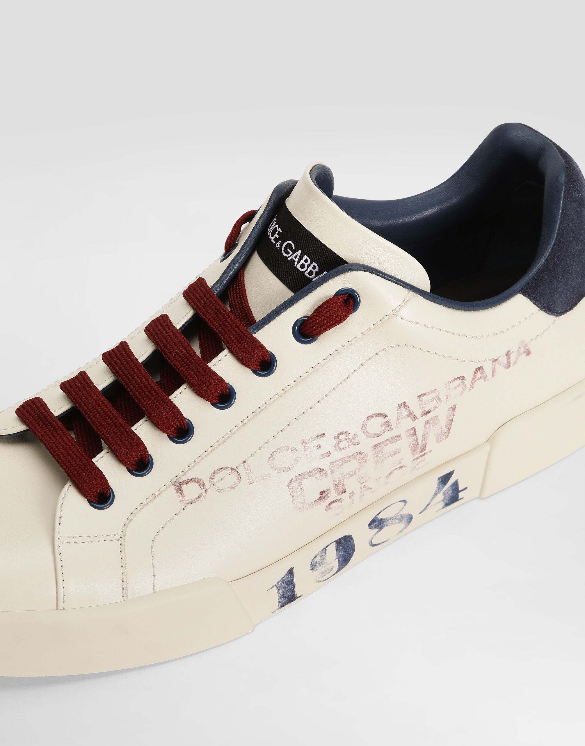 Portofino light strobel calfskin sneakers