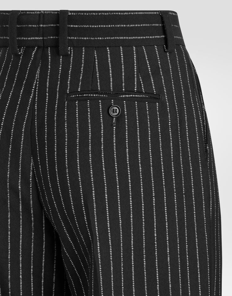 Dolce & Gabbana Pinstripe wool trousers Dolce & Gabbana Pinstripe wool trousers Multicolor FTC17TFBZAF