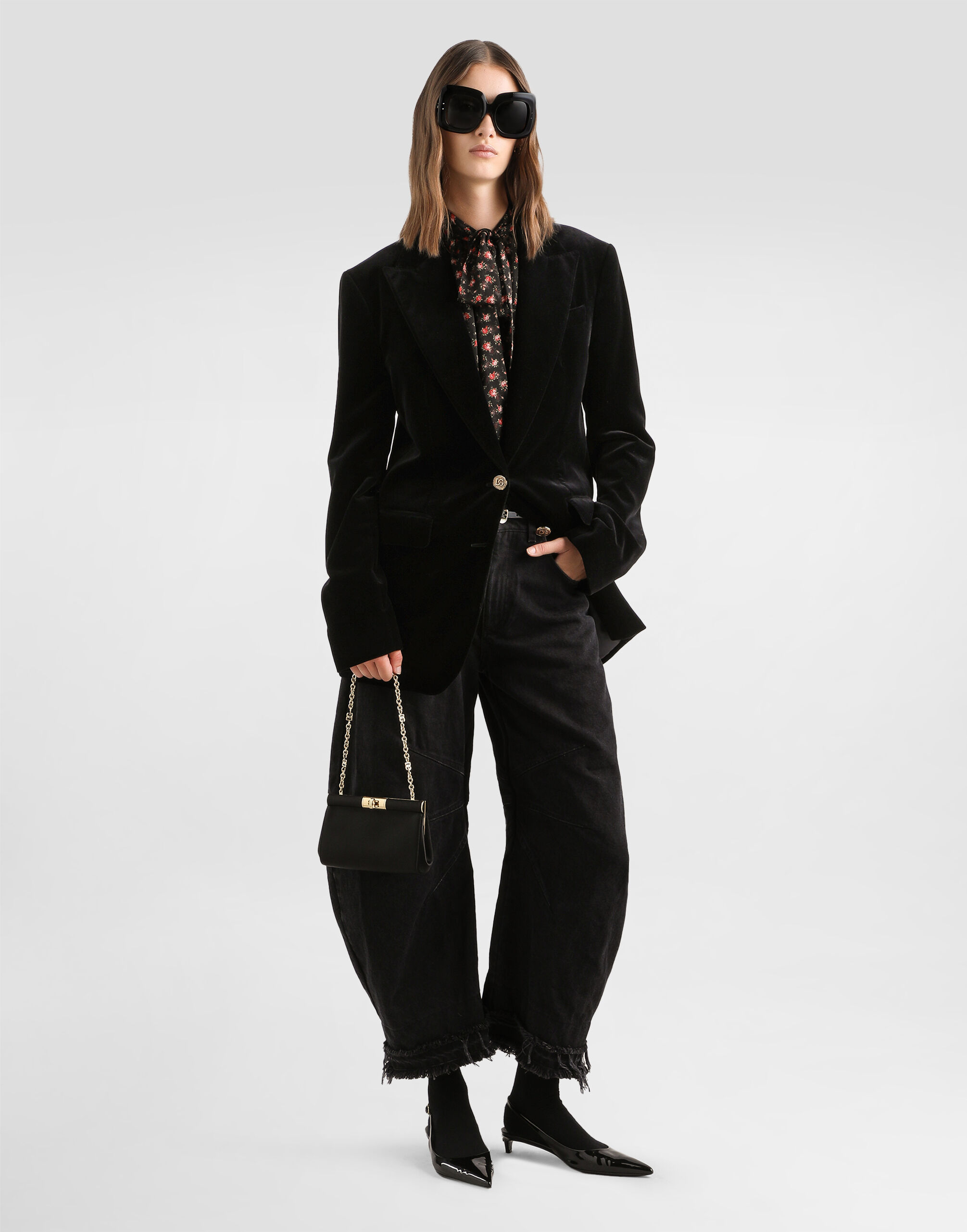Multicolorのウィメンズ 5ポケット デニム パンツ | Dolce&Gabbana®