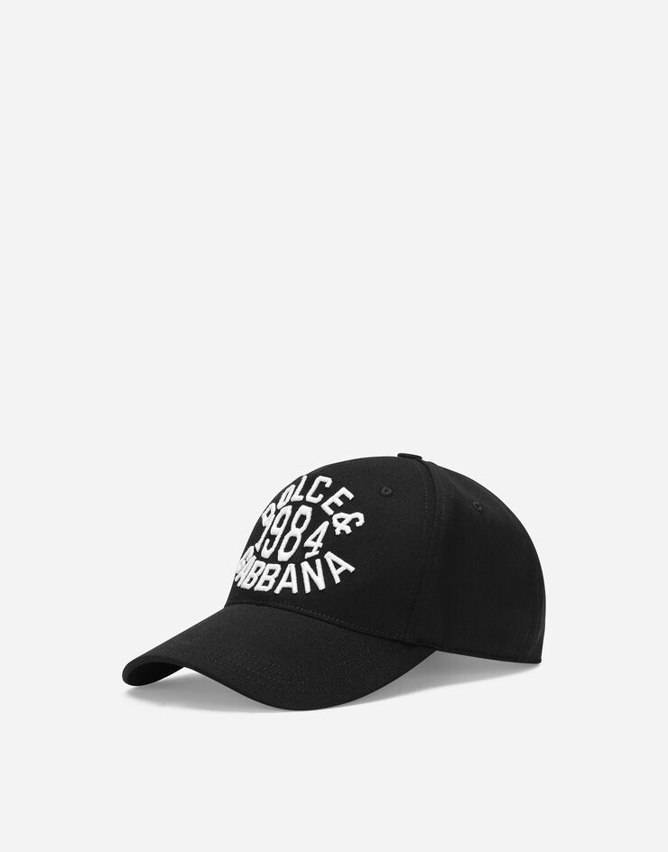 Dolce & Gabbana كاب بيسبول بتطريز شعار Dolce&Gabbana أسود GH873ZGI334