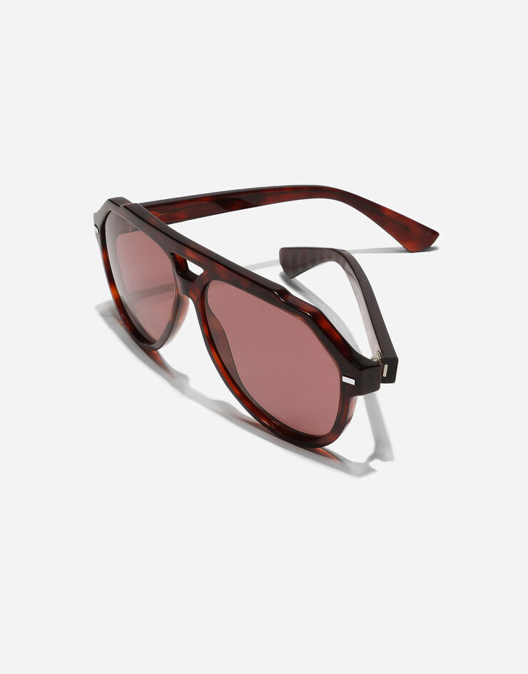 Dolce & Gabbana Sonnenbrille Banano Havanna-Rot VG4452VP869