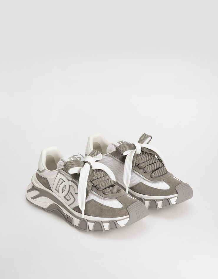 Dolce & Gabbana DG country road nylon and leather sneakers Multicolor CS2403A0208