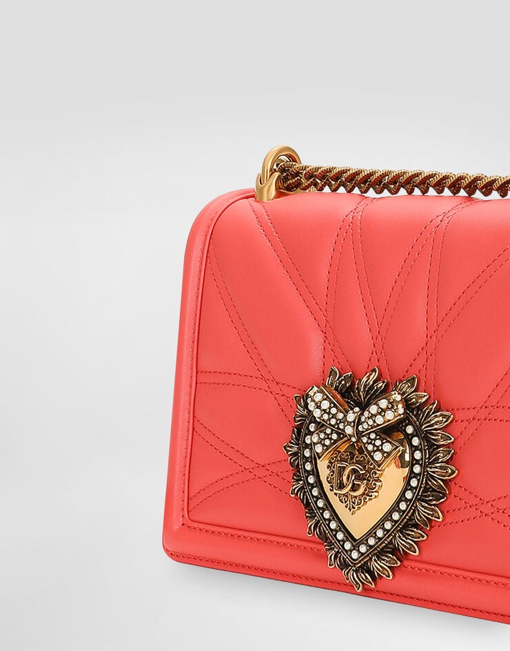 Dolce & Gabbana Medium Devotion shoulder bag Dolce & Gabbana Medium Devotion shoulder bag Orange BB7158AW437