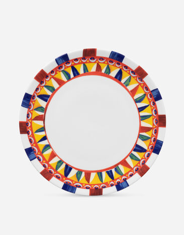 Dolce & Gabbana Porcelain Charger Plate Multicolor TC0010TCA88