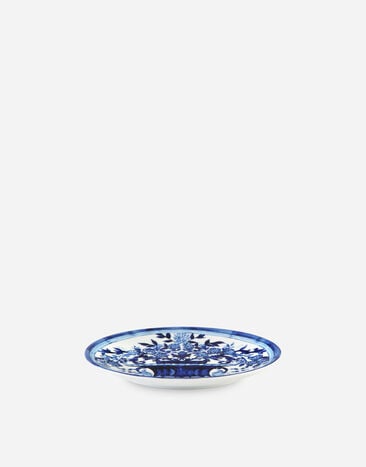 Dolce & Gabbana Set 2 Porcelain Dessert Plates Multicolor TC0S03TCA88