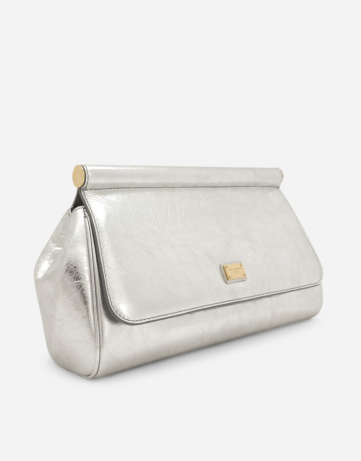 Dolce&Gabbana Sicily handbag Silver BB7481AO855