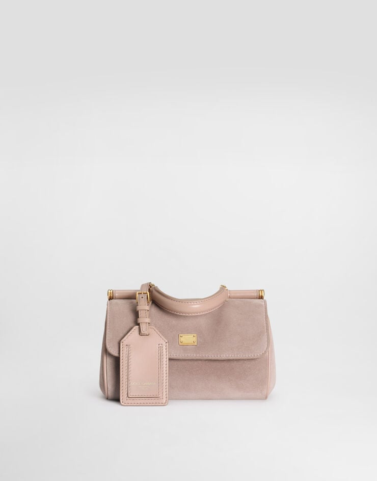 Dolce & Gabbana Mini My Sicily handbag in split leather Dolce & Gabbana Mini My Sicily handbag in split leather Multicolor BB7864BO903