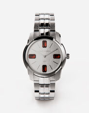 Dolce & Gabbana Steel and rhodolite watch Steel WWFE1SWWB71
