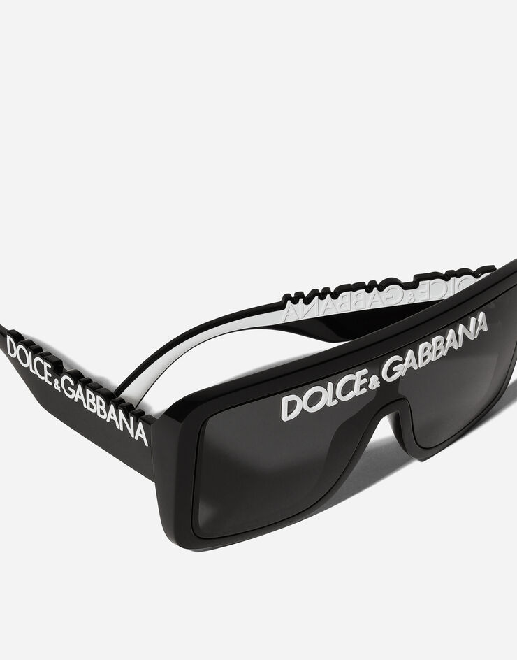 Dolce & Gabbana نظارة شمسية DG Logo أسود VG6204VN187