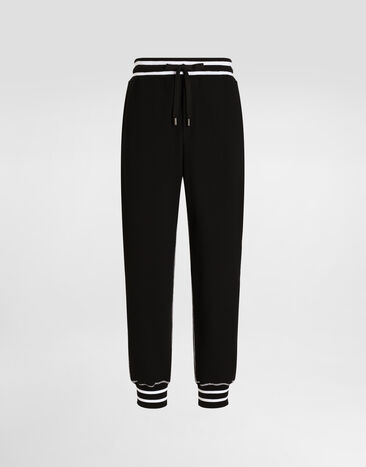 Dolce & Gabbana Techno fleece joggers Black GVS2HZFUS37