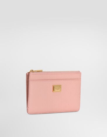 Dolce & Gabbana Calfskin card holder Pink BI1261A0841