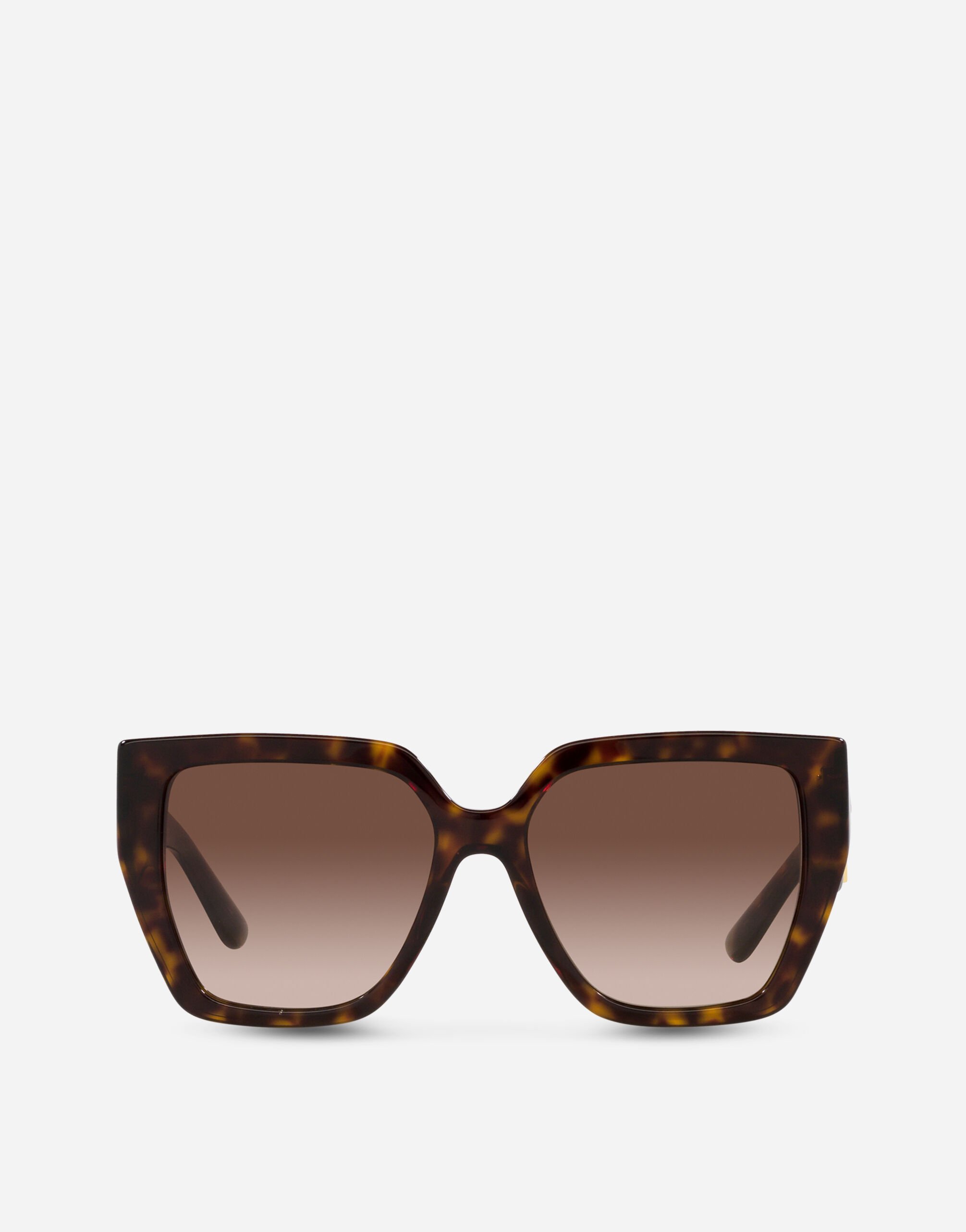 Dolce & Gabbana DG Crossed Sunglasses Transparent pink VG446BVP830