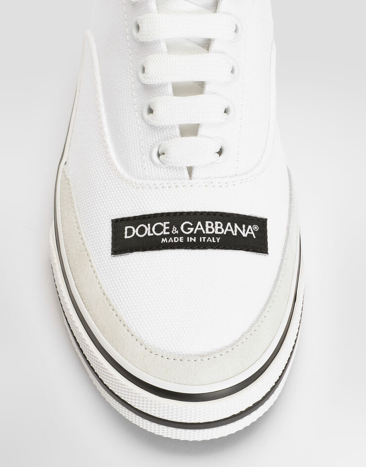 Dolce & Gabbana DG Sailing canvas sneakers Cream CK2399A0458