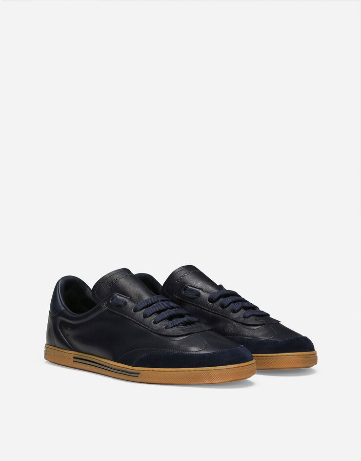 Dolce & Gabbana Sneaker Saint Tropez in pelle di vitello Blu CS2255AR833