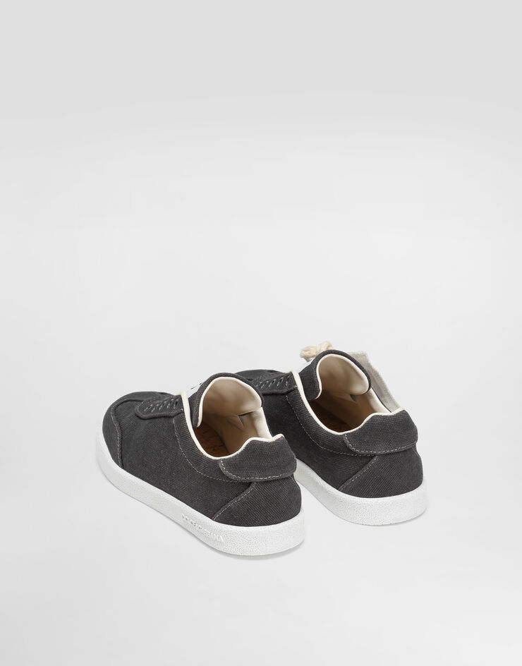 Dolce & Gabbana Sneaker aus Canvas Grau DA5287AW520
