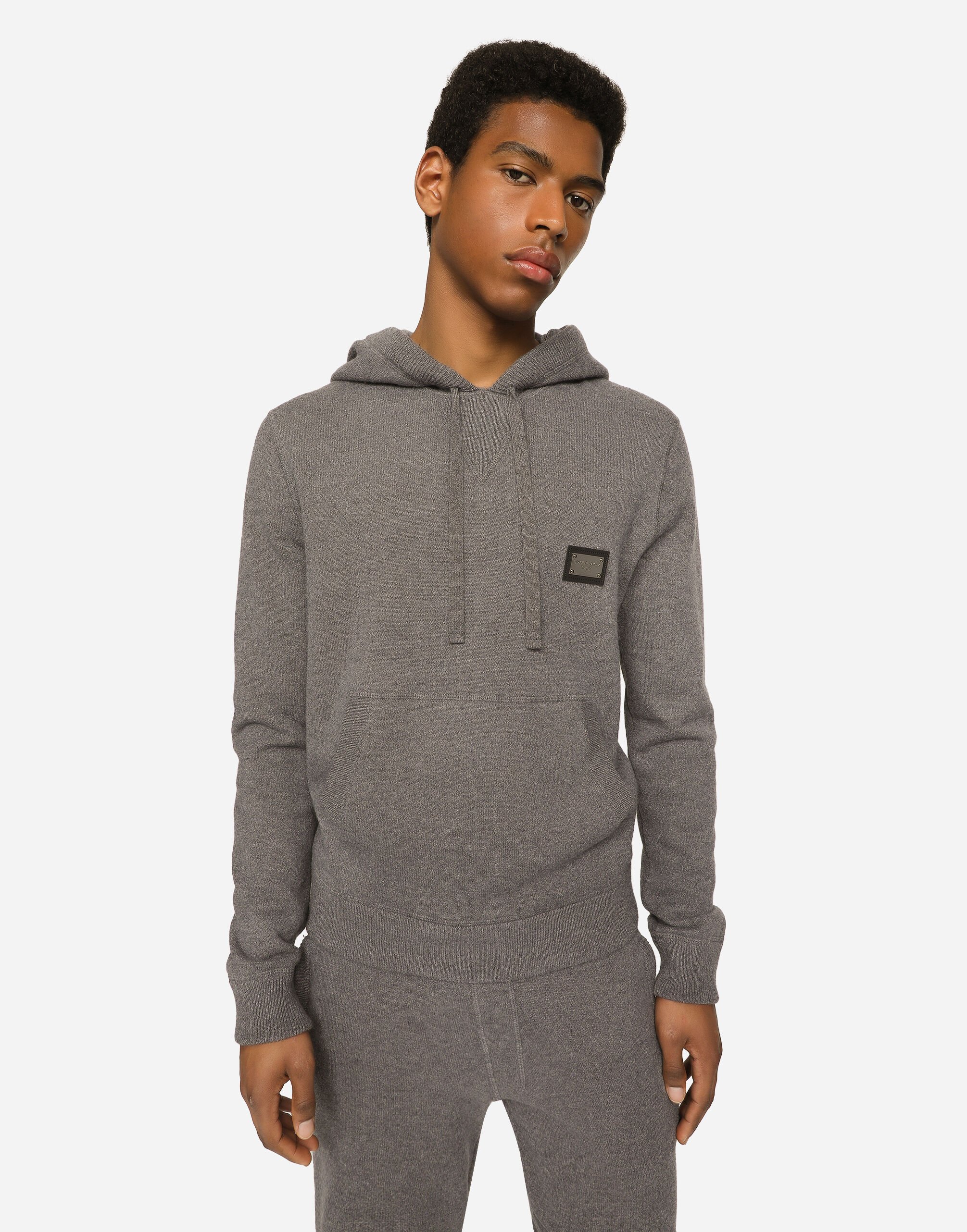 Cashmere hooded sweater hotsell
