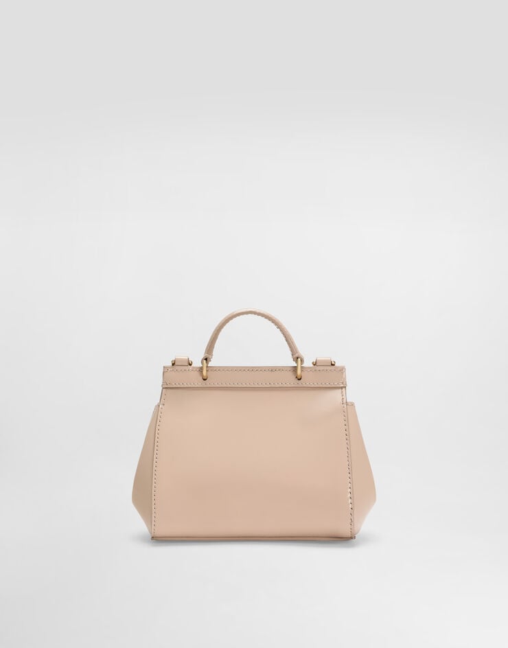 Dolce & Gabbana Patent calfskin mini Sicily bag Pale Pink EB0003A1067