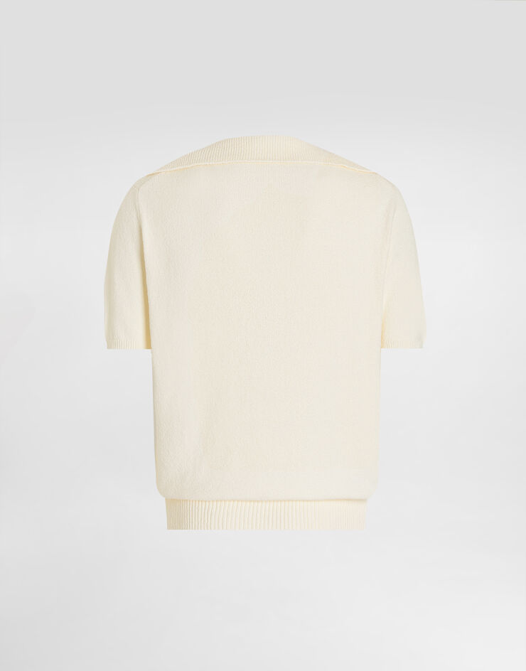 Dolce & Gabbana قميص بولو من قطن Dolce & Gabbana قميص بولو من قطن Beigne GXZBIZJGMGX