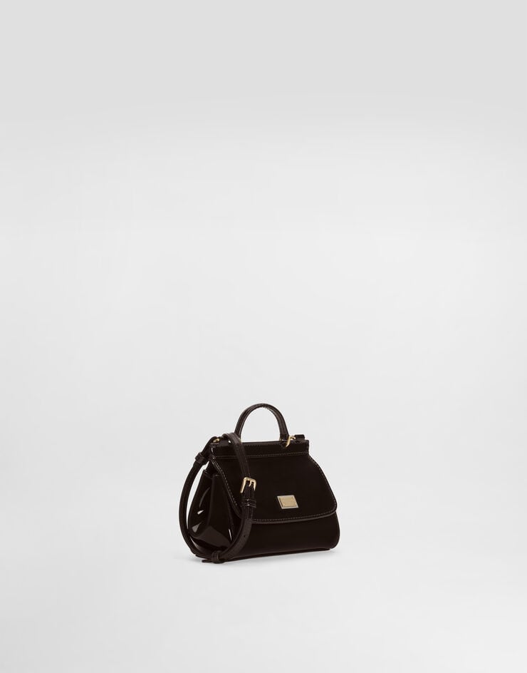 Dolce & Gabbana Sicily shoulder and crossbody bag in patent leather Dolce & Gabbana Sicily shoulder and crossbody bag in patent leather EB0003A1067