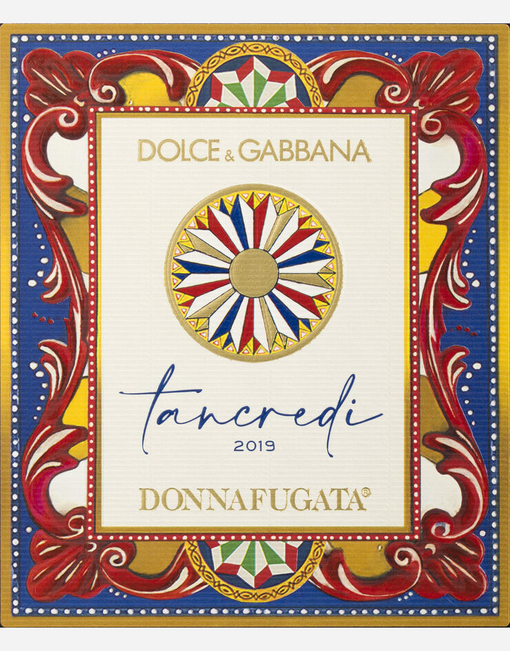 Dolce & Gabbana TANCREDI 2019 - Terre Siciliane IGT Rouge (0,75 l) Étui une bouteille Multicolor PW0419RES75