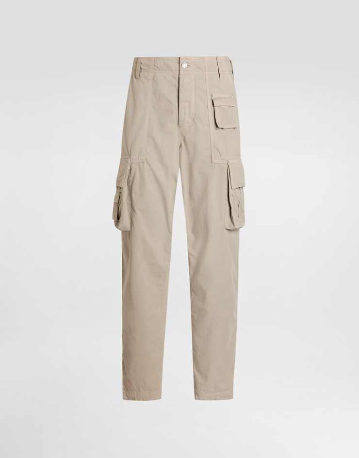 Dolce & Gabbana Cotton trousers Dolce & Gabbana Cotton trousers Beige GP04DTGH255