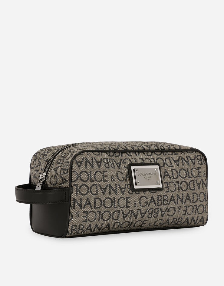 Dolce & Gabbana Necessaire aus beschichtetem Jacquard Mehrfarbig BT0989AJ705