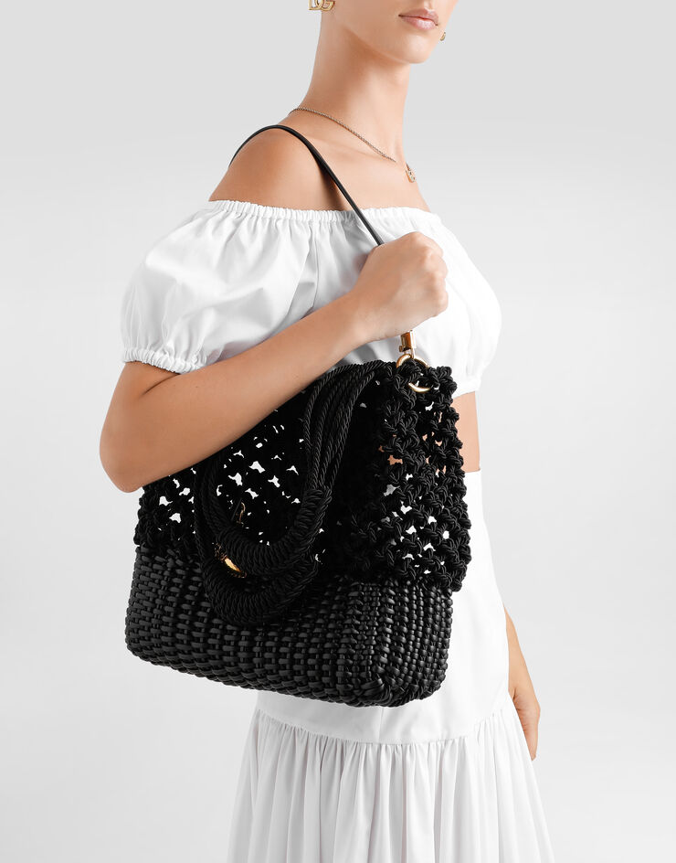 Dolce & Gabbana 카를라 쇼퍼백 블랙 BB7755A6M23