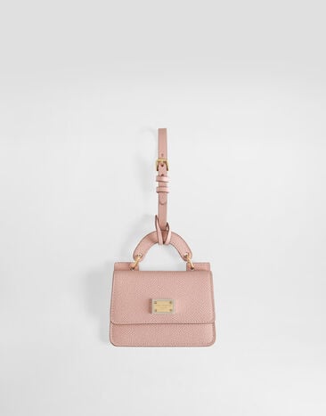 Dolce & Gabbana Dauphine calfskin card holder Pink BI3401A1001