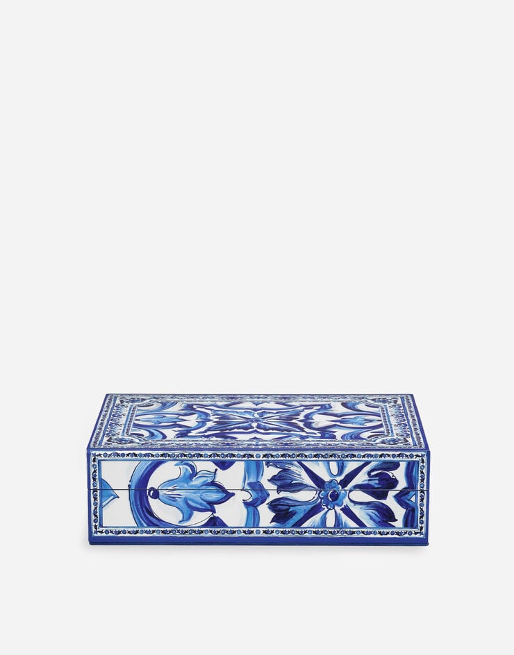 Dolce & Gabbana Large Decorated Plexiglass Box Dolce & Gabbana Large Decorated Plexiglass Box Multicolor TCC201TCAMY