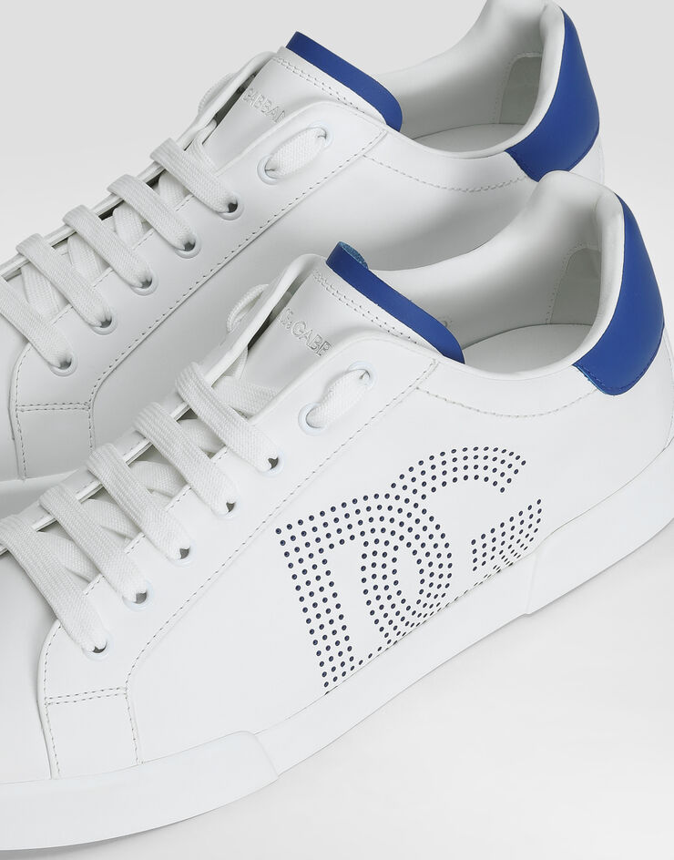 Dolce & Gabbana Sneakers Strobel Portofino Light en cuir de veau nappa Multicolore CS2324AV066