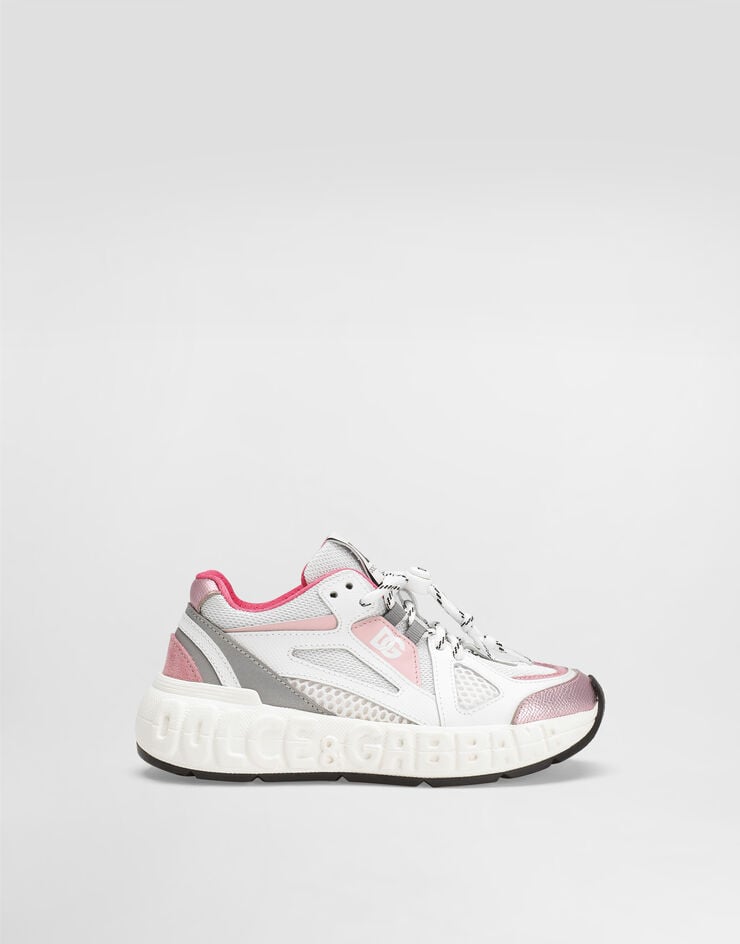Dolce & Gabbana Nylon and mesh sneakers Multicolor DA5290AW521