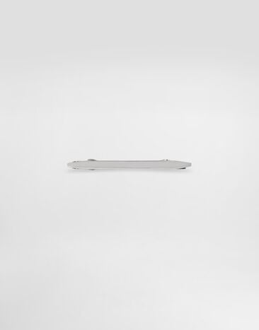 Dolce & Gabbana Collar pin with logo Silver WJR5S1W1111
