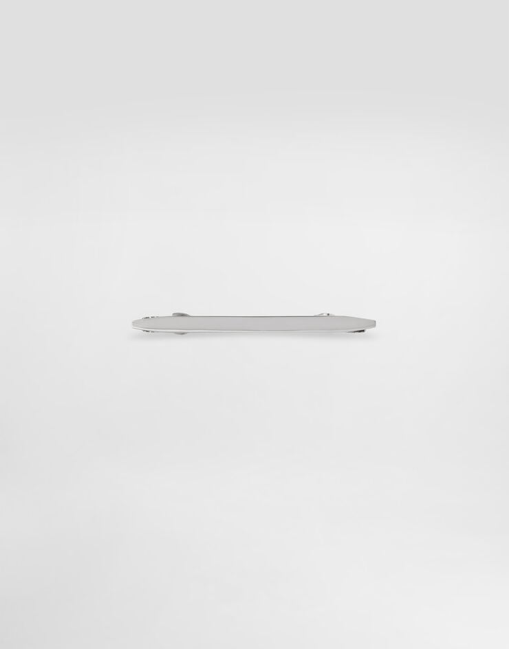 Dolce & Gabbana Collar pin with logo Silver WJR5S1W1111