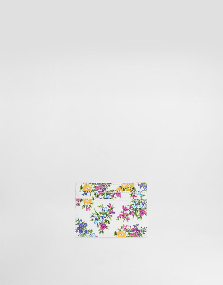 Dolce & Gabbana Printed calfskin card holder Dolce & Gabbana Printed calfskin card holder Multicolor BI0330A3C24