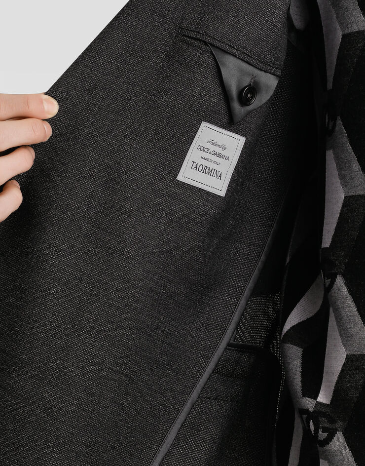Dolce & Gabbana Single-breasted taormina wool jacket Dolce & Gabbana Single-breasted taormina wool jacket Grey G2NW0TFU25E