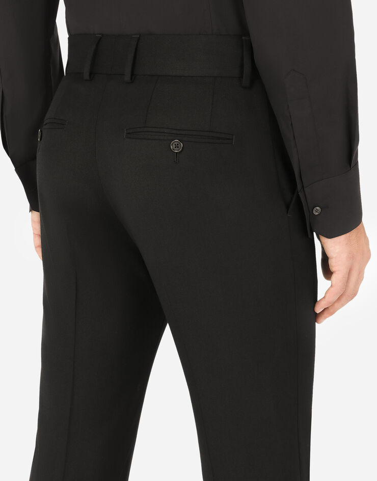 Dolce & Gabbana Stretch wool pants Noir GV55ATGEZ55