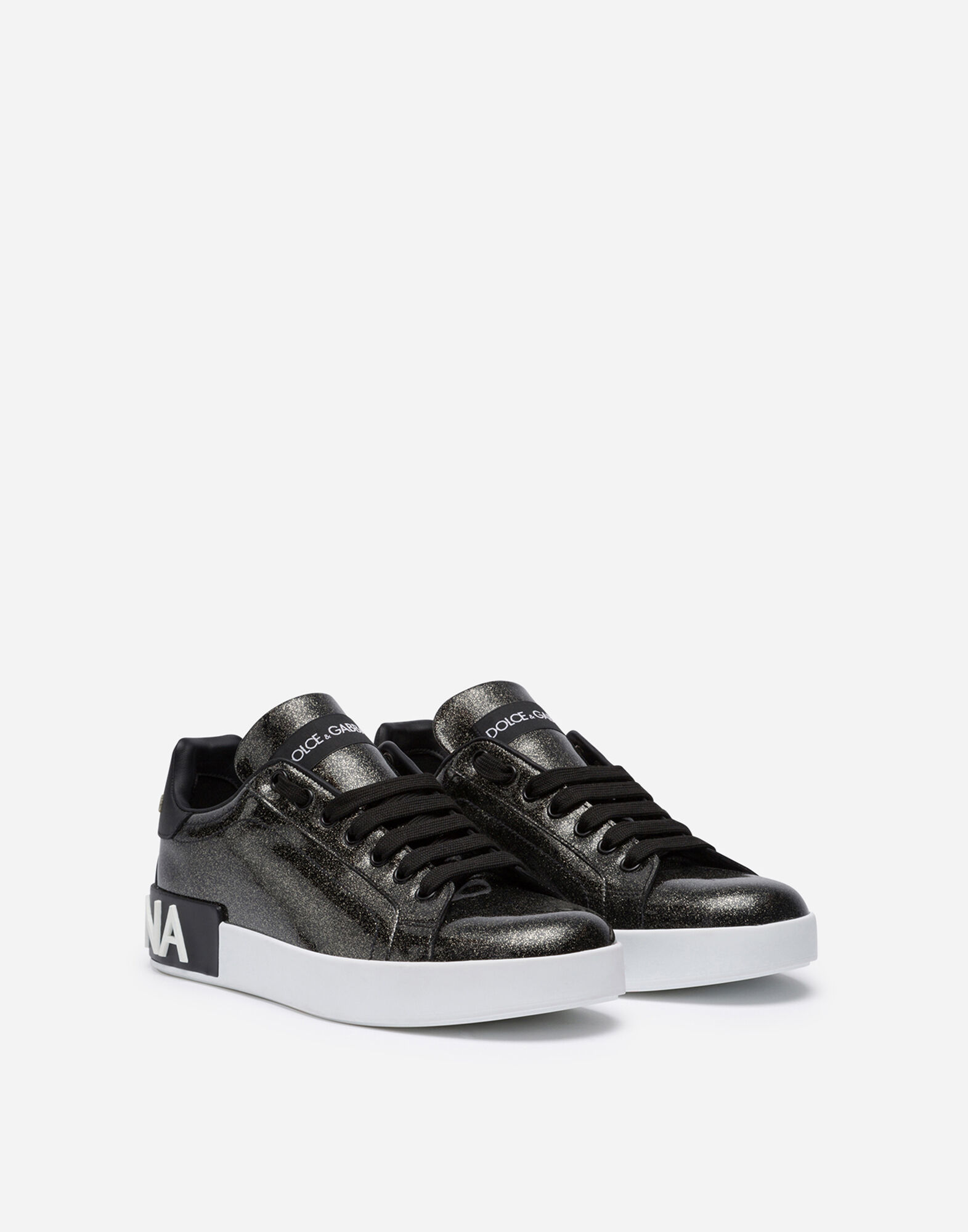 Dolce & shop gabbana glitter sneakers