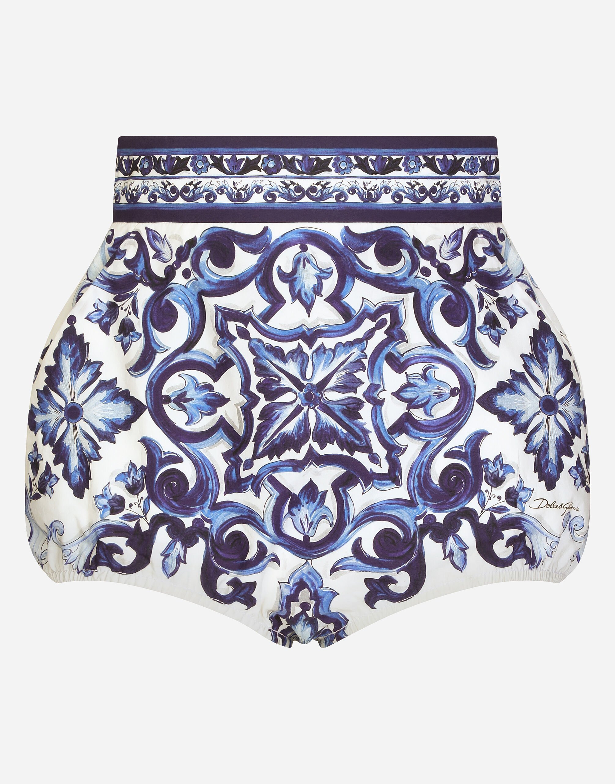 DOLCE & GABBANA ヒオニ フリント カティ 膝丈 スカト マルチカラーのウィメンズ レギンス インターロック