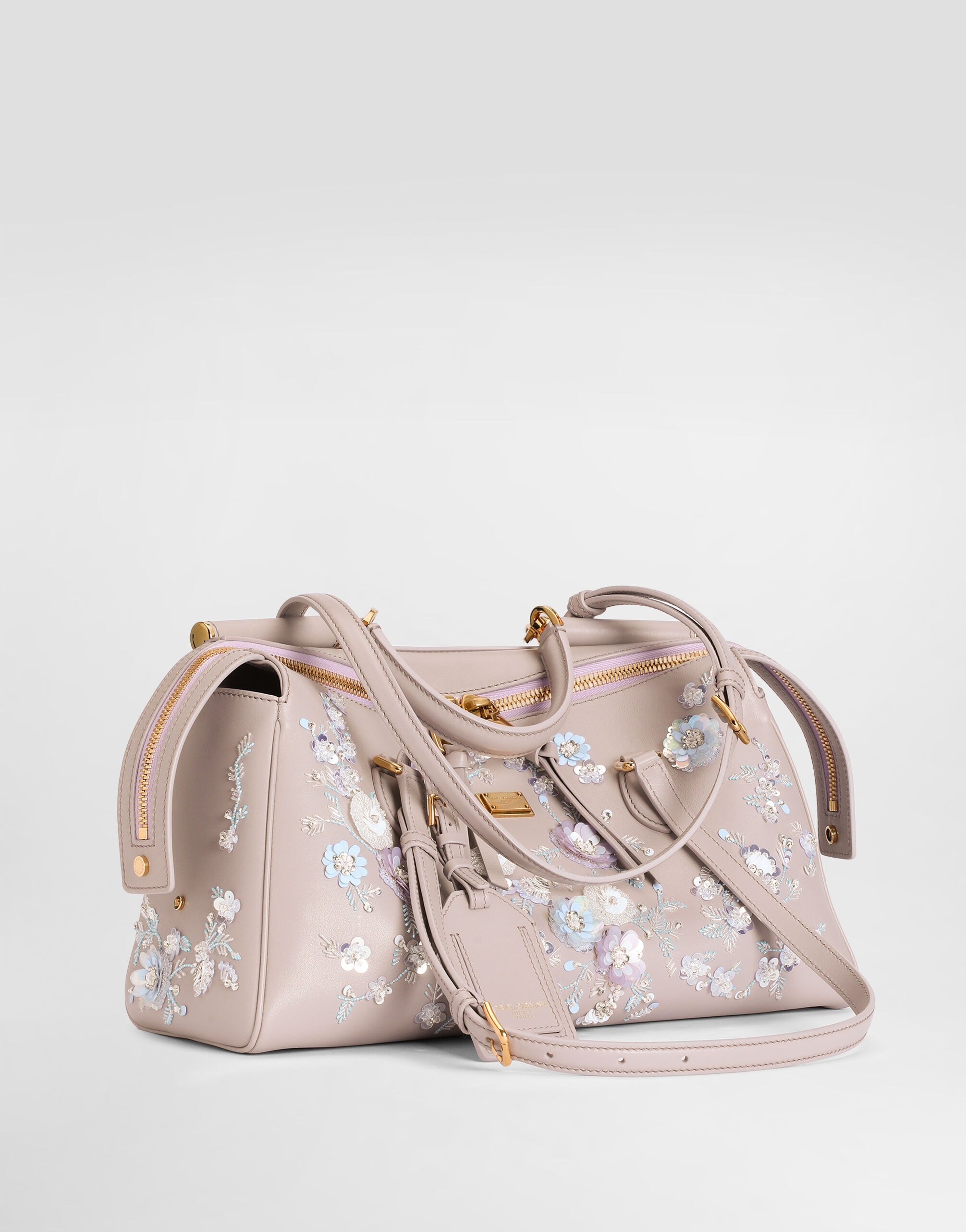 Medium Vittoria handbag with embroidery in Multicolor for Women