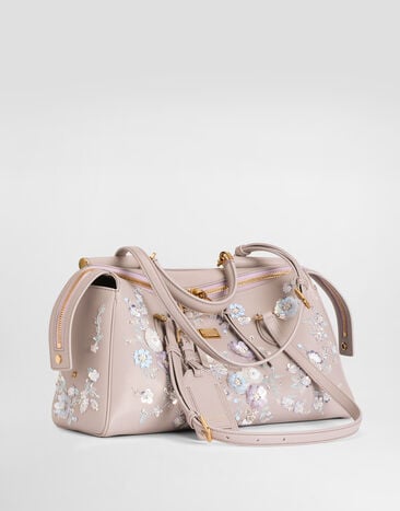 Dolce & Gabbana Bolso de mano Vittoria mediano con bordado Multicolor BB7844A0655